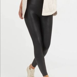 Spanx Faux Leather Leggings